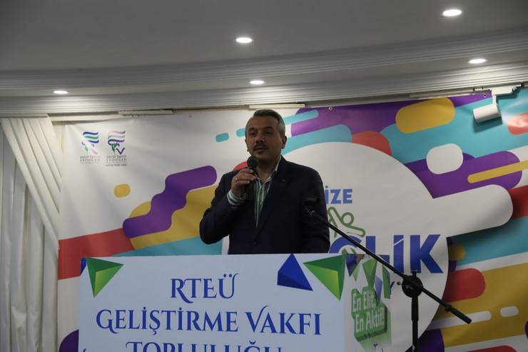 RTEÜ Geliştirme Vakfı ve RTEÜ’den Sürdürülebilir Gelecek Çalıştayı 12