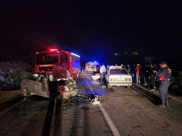 Rize'de zincirleme trafik kazası 2 ölü, 9 yaralı 8