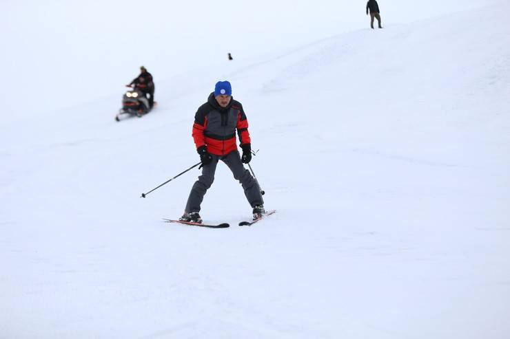 Kayaklı Koşu Milli Takımı, antrenmanlarını Rize'de gerçekleştiriyor 11