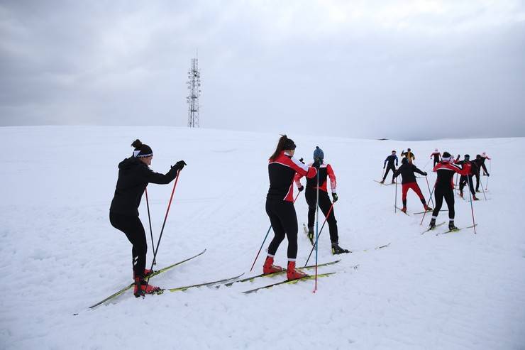 Kayaklı Koşu Milli Takımı, antrenmanlarını Rize'de gerçekleştiriyor 3