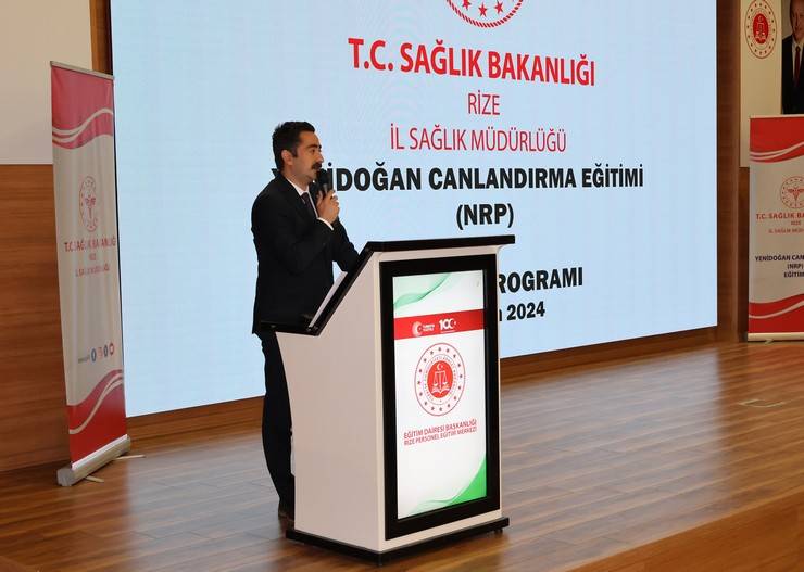 Rize’de Yenidoğan Canlandırma Eğitimi düzenlendi 4