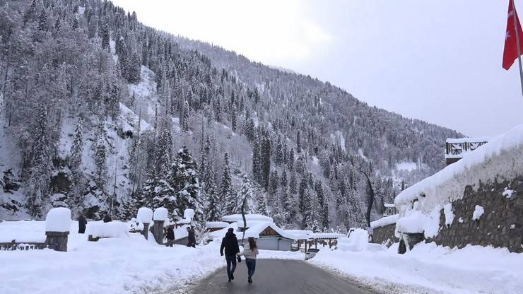 Ayder Yaylası’ndan kar manzaraları 3