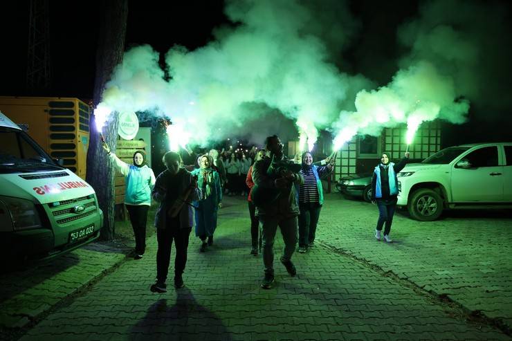 Rize'de Genç Kızlar Bağımlılıkla Mücadele İçin Bir Araya Geldi 9