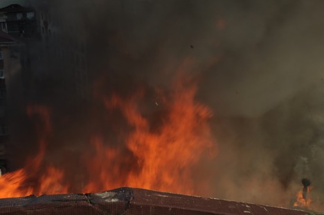 Rize'de Korkunç Yangın 15