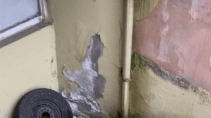 Rize'de tahliye edilen 8 katlı apartman mühürlendi 5