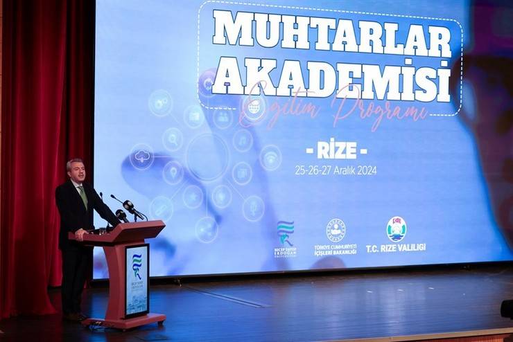 Muhtarlar Akademisi, Rize’de başladı 8