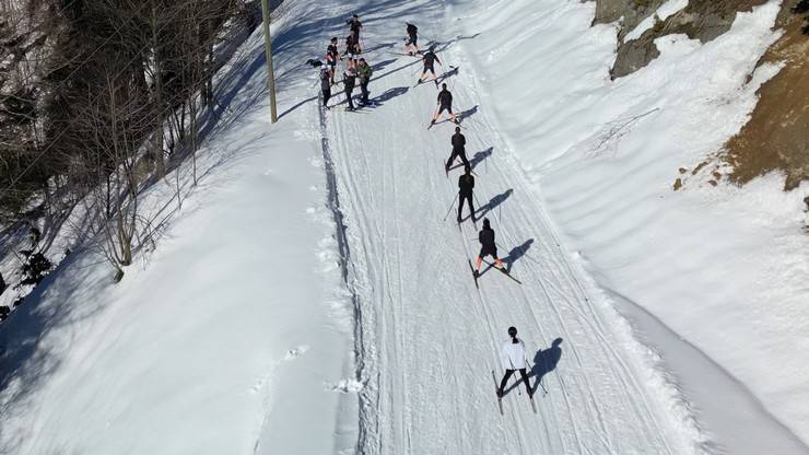 Çamlıhemşinli sporcular Ayder Yaylası'nda olimpiyatlara hazırlanıyor 2