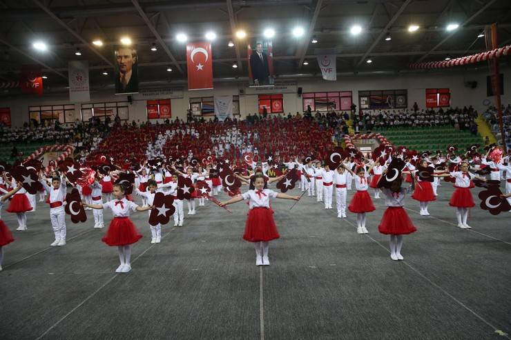 Rize'de 23 Nisan Ulusal Egemenlik ve Çocuk Bayramı kutlandı 9