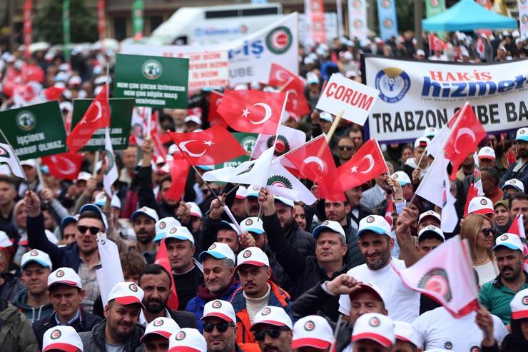 HAK-İŞ, 1 Mayıs Emek ve Dayanışma Günü'nü Rize'de kutladı 20