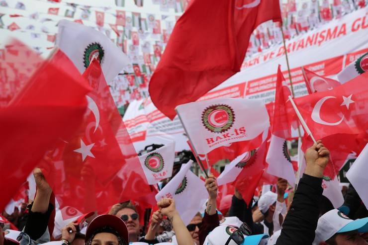 HAK-İŞ, 1 Mayıs Emek ve Dayanışma Günü'nü Rize'de kutladı 36