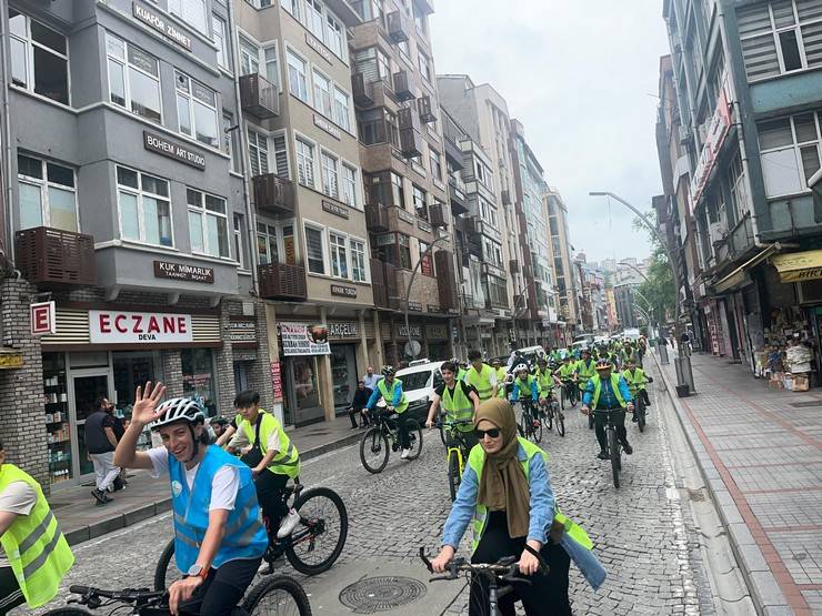 Rize'de 12. Yeşilay Bisiklet Turu Sağlıklı Yaşam İçin Pedalladı 11