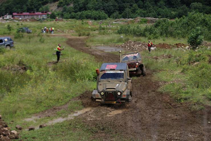 Rize'de Off-Road yarışları nefesleri kesti 23
