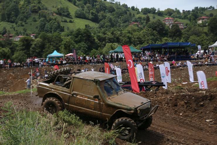 Rize'de Off-Road yarışları nefesleri kesti 24