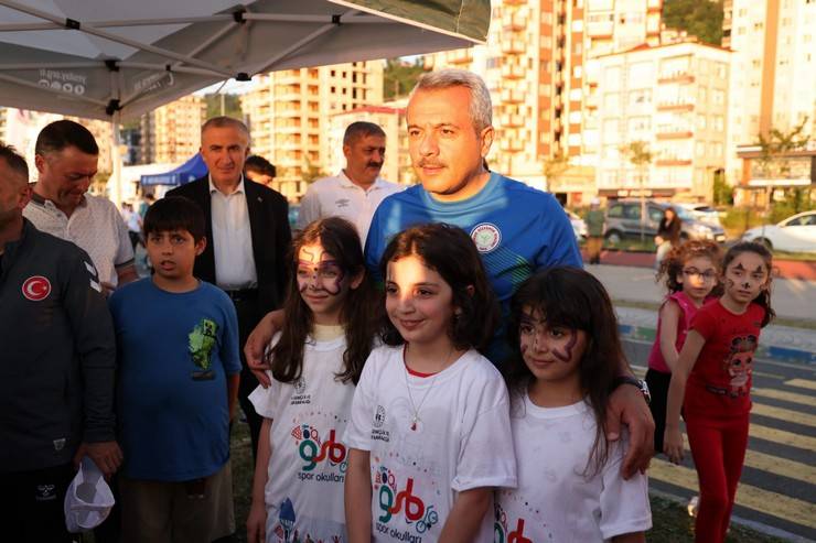 Rize’de Yaz Spor Okulları Coşkuyla Başladı 9