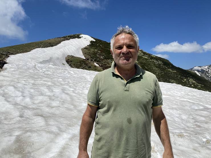 Rize yaylalarında hummalı kar temizliği 9