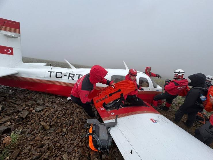 Rize-Erzurum Sınırında Özel Jet Kazası: 1 Ölü, 1 Yaralı 1