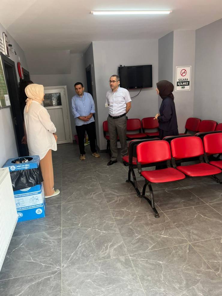 Rize İl Sağlık Müdürü Demiral'dan ASM ve Sağlık Evi Ziyaretleri 10