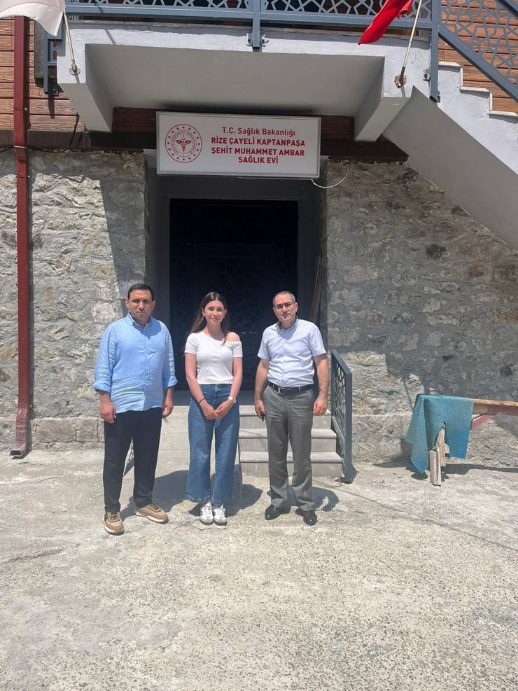 Rize İl Sağlık Müdürü Demiral'dan ASM ve Sağlık Evi Ziyaretleri 16