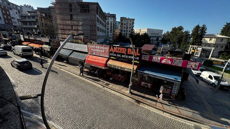 Rize Güney Çevre Yolu Projesi İçin 100. Yıl Mağazaları Yıkıldı 13