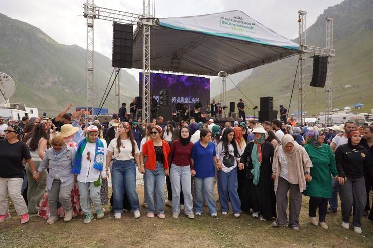 Rize'de “Anzer Yaylası Birlik ve Beraberlik Şöleni” sona erdi 38