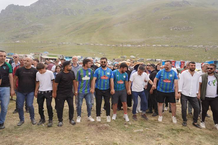 Rize'de “Anzer Yaylası Birlik ve Beraberlik Şöleni” sona erdi 40