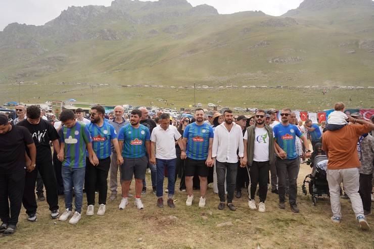 Rize'de “Anzer Yaylası Birlik ve Beraberlik Şöleni” sona erdi 41