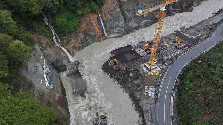Rize'de yağış, sel ve heyelana neden oldu 20