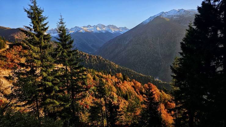 Kaçkar Dağları sonbahar renklerine büründü 5
