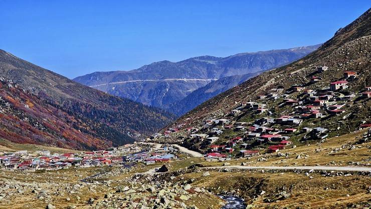 Kaçkar Dağları sonbahar renklerine büründü 6