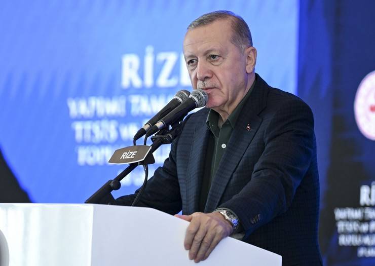 Cumhurbaşkanı Erdoğan, Rize’de Toplu Açılış Töreni’nde Konuştu 13