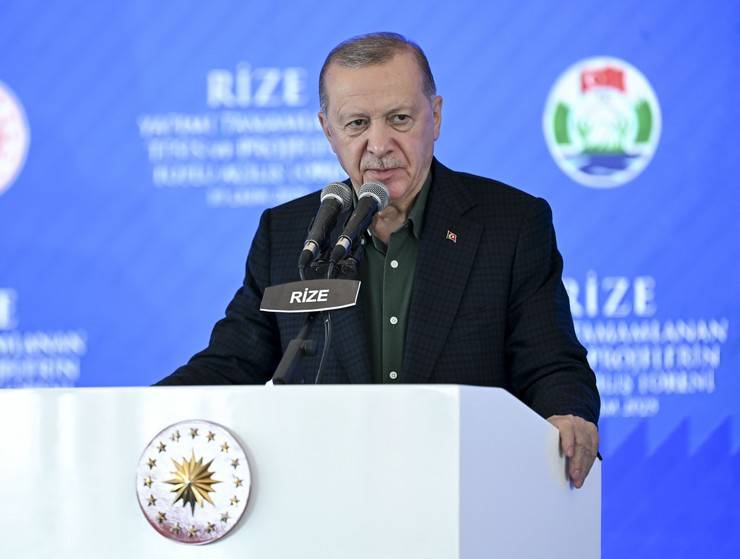 Cumhurbaşkanı Erdoğan, Rize’de Toplu Açılış Töreni’nde Konuştu 15
