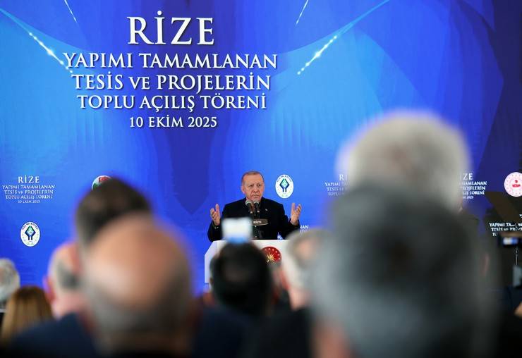 Cumhurbaşkanı Erdoğan, Rize’de Toplu Açılış Töreni’nde Konuştu 6