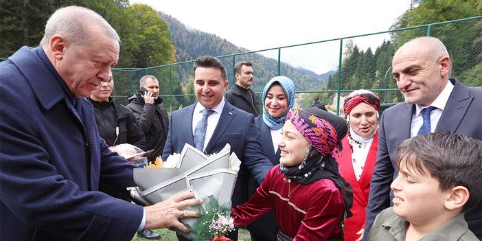 Cumhurbaşkanı Erdoğan Ayder Yaylası'nı ziyaret etti