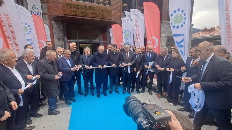 Cumhurbaşkanı Erdoğan, Ayder'de Tenzile Erdoğan Termal Tesisi'nin açılışını yaptı 19