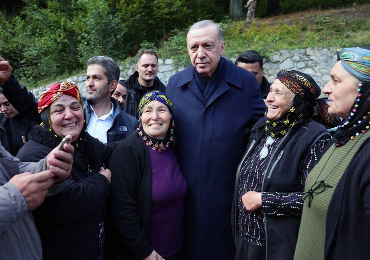 Cumhurbaşkanı Erdoğan, Ayder'de Tenzile Erdoğan Termal Tesisi'nin açılışını yaptı 22