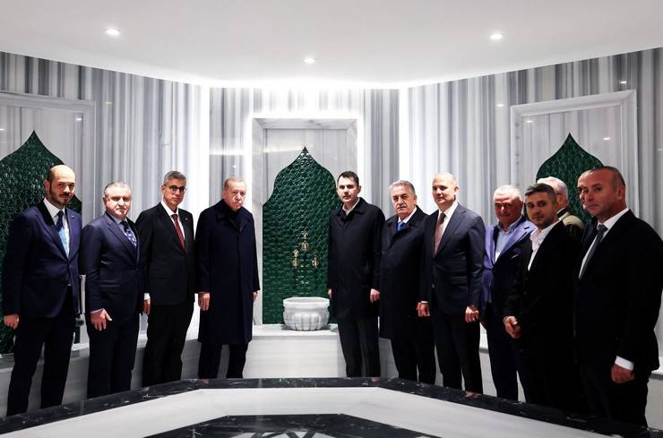 Cumhurbaşkanı Erdoğan, Ayder'de Tenzile Erdoğan Termal Tesisi'nin açılışını yaptı 25