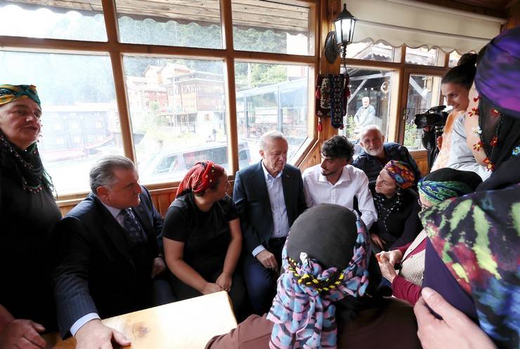 Cumhurbaşkanı Erdoğan, Ayder'de Tenzile Erdoğan Termal Tesisi'nin açılışını yaptı 7