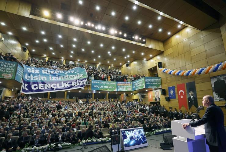Cumhurbaşkanı Erdoğan, Rize’de "AK Parti Genişletilmiş İl Danışma Meclis Toplantısı"nda konuştu 12