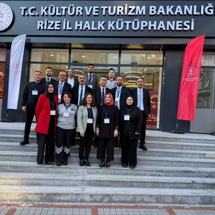 Rize İl Halk Kütüphanesi, Cumhurbaşkanı Erdoğan'ın Katıldığı Törenle Açıldı 3