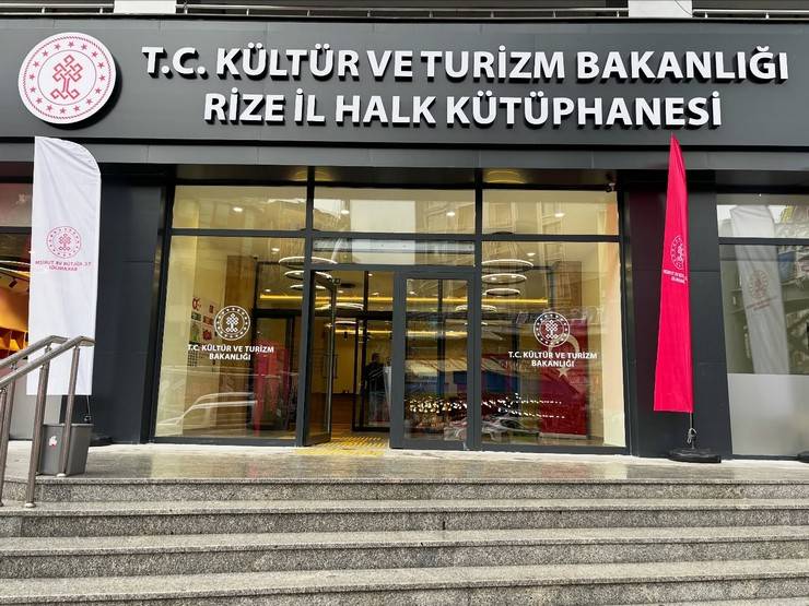 Rize İl Halk Kütüphanesi, Cumhurbaşkanı Erdoğan'ın Katıldığı Törenle Açıldı 34