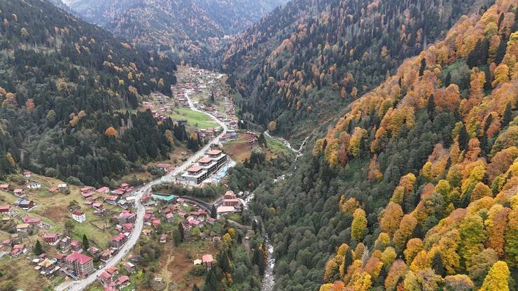 Rize'de Ayder Yaylası'nda sonbahar renkleri hakim oldu 5
