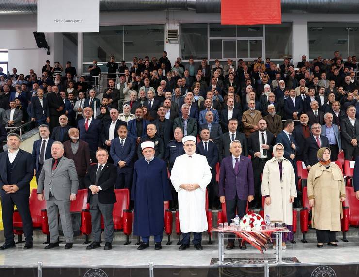 Rize'de 600 hafız için icazet töreni düzenlendi 1