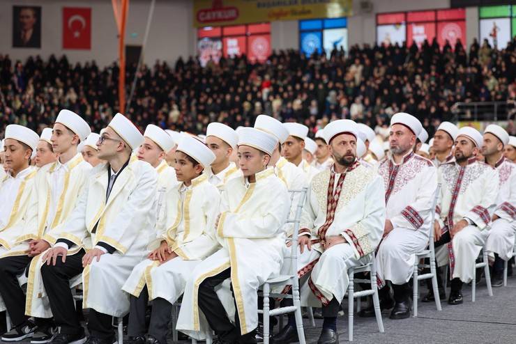 Rize'de 600 hafız için icazet töreni düzenlendi 10