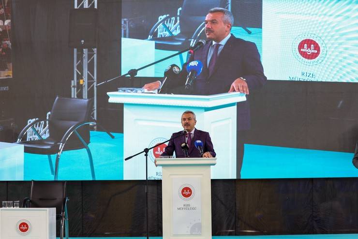 Rize'de 600 hafız için icazet töreni düzenlendi 11