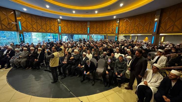 Resul Bölükbaşı Hocaefendi Rize'de Düzenlenen Yoğun Katılımlı Programla Yâd Edildi. Talebesi Cübbeli Ahmet Hoca da Katıldı 32