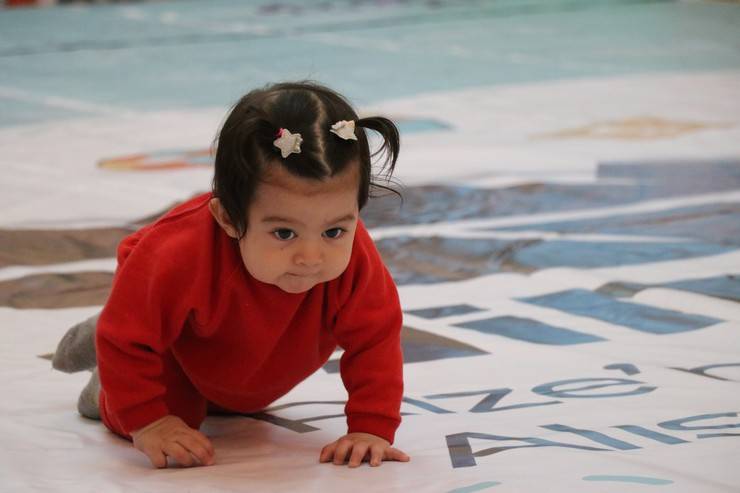 Rize'de bebek emekleme yarışması düzenlendi 6