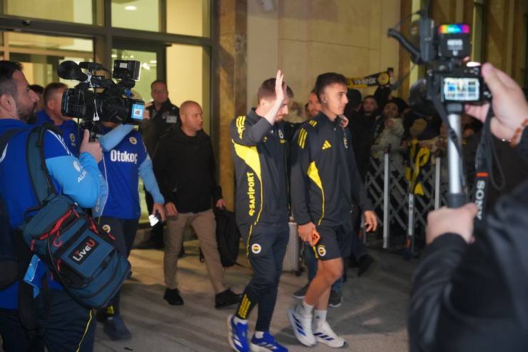 Fenerbahçe kafilesi, Rize’ye geldi 31