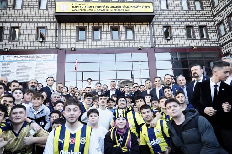 Fenerbahçe Kulübü Başkanı Sadettin Saran, Rize'de 31