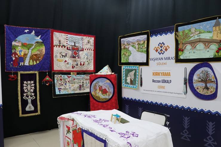 Rize'de düzenlenen "Yaşayan Miras Şöleni" sona erdi. 15