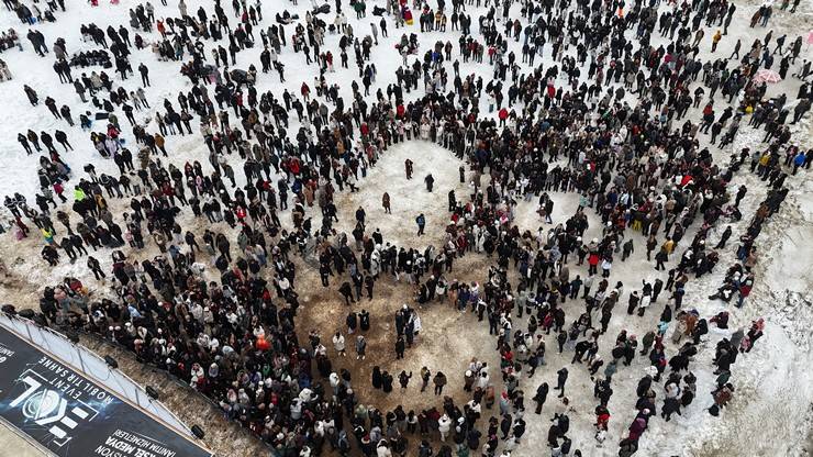 Rize'de Ayder Kardan Adam Kış Festivali başladı 31